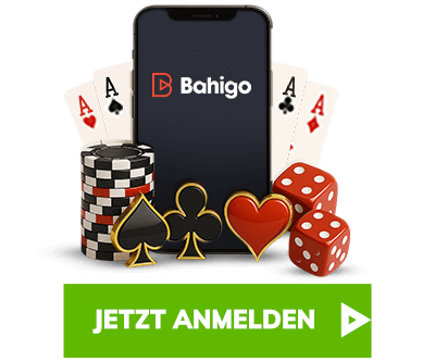 smartphone mit casino symbolen und anmeldeseite